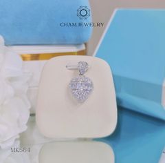 Mặt Dây Chuyền MK564 CHAM JEWELRY, Mặt Trái Tim (Barcode CADM654A).
