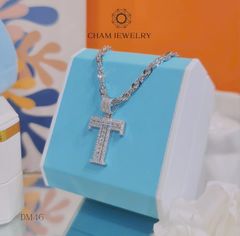 Dây Chuyền MK46-DX01 45cm CHAM JEWELRY.Mặt chữ T