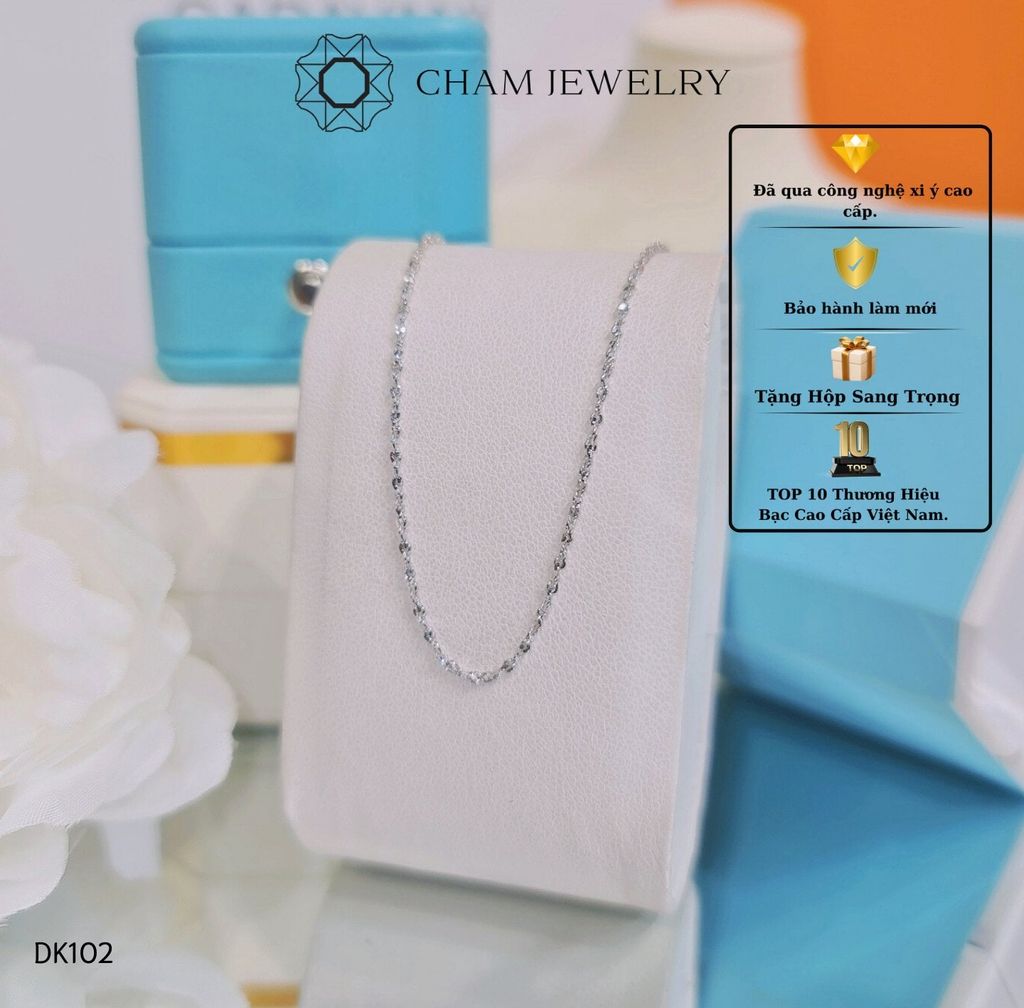 Dây Chuyền CHAM JEWELRY DK102 (Barcode CDAYY6).