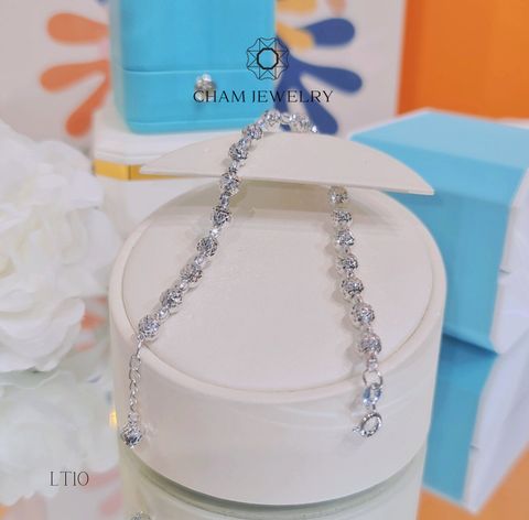 Lắc Tay CHAM JEWELRY LT10, Lắc Bi 5.0mm (Barcode TLBC60)