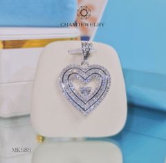 Mặt Dây Chuyền MK585 CHAM JEWELRY, Mặt Trái Tim (Barcode CM5151).