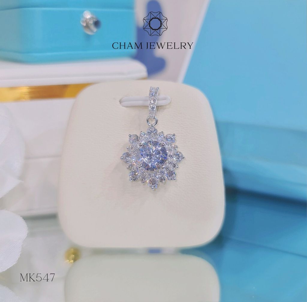 Mặt Dây Chuyền MK547 CHAM JEWELRY, Chủ 8.0mm.