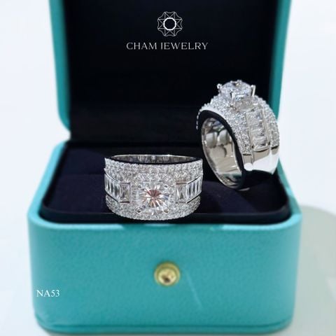 Nhẫn Nam NA53 CHAM JEWELRY, Chủ 7.0mm (Barcode TNNA400).