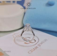 Nhẫn Nữ NN460 CHAM JEWELRY, Chủ 6.5mm (Barcod TNN1264).