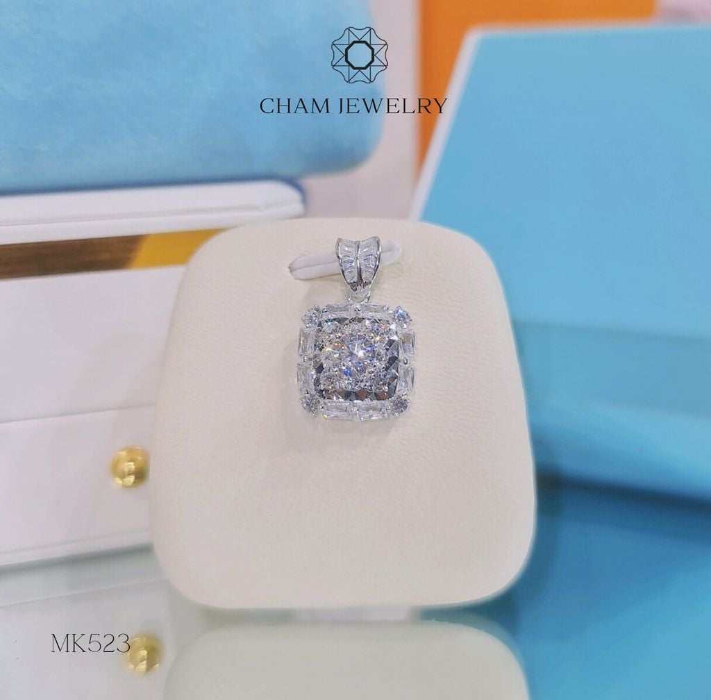 Mặt Dây Chuyền MK523 CHAM JEWELRY, Chủ 5.0ly (Barcode TMA1643).