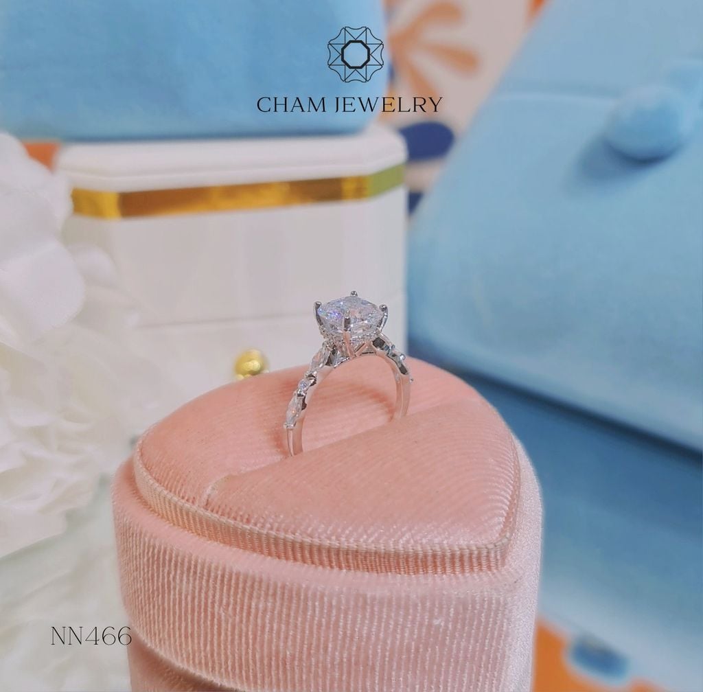 Nhẫn Nữ NN466 CHAM JEWELRY, Chủ 7.0mm (Barcode TNN1445).