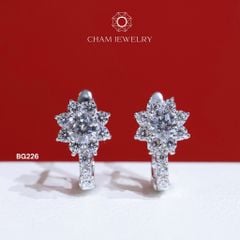 Hoa Tai CHAM JEWELRY BG226, Chủ 4.5mm (Barcode TBG178).