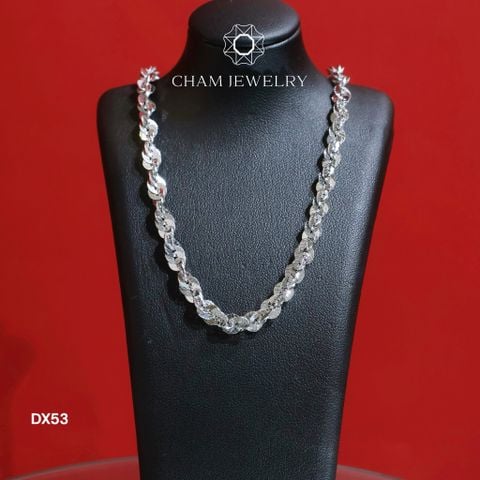 Dây Xoắn DX53 CHAM JEWELRY, Dây Xoắn Tròn Mắt Mèo Bản 5.0mm (Barcode TMDBC525).