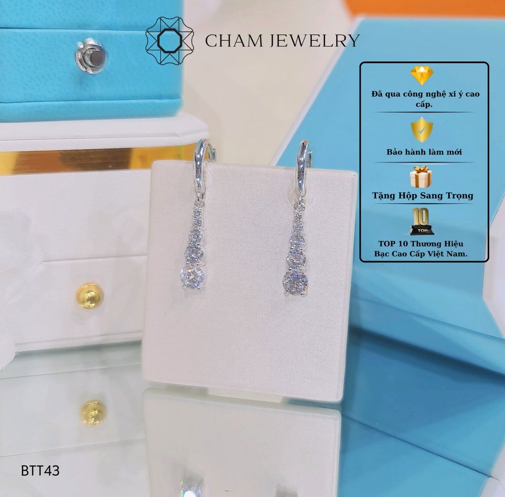 Hoa Tai CHAM JEWELRY BT43