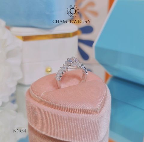 Nhẫn NN64 CHAM JEWELRY, Chủ 6.5mm.