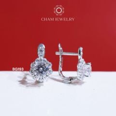Hoa Tai CHAM JEWELRY BG193, Chủ 5.0mm (Barcode TBG795).
