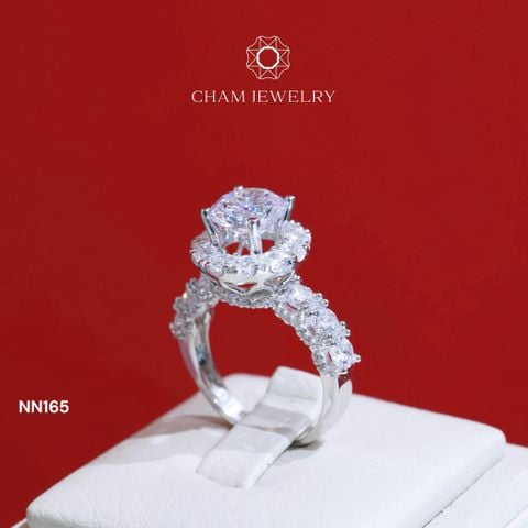 Nhẫn CHAM JEWELRY NN165, Chủ 7.0mm (Barcode TNN940).