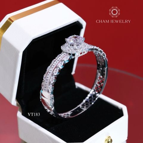 Vòng Tay VT183 CHAM JEWELRY, Chủ 11.0mm (Barcode CV7583).