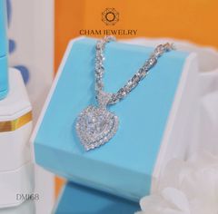 Dây Chuyền MK168-DX03 50cm CHAM JEWELRY, Mặt Tim.