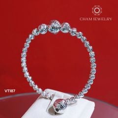 Vòng Tay CHAM JEWELRY VT187, Vòng Bi 10.0mm (Barcode TVC15)