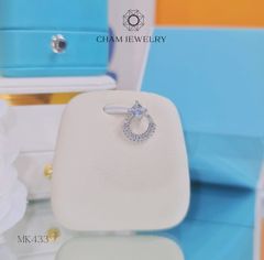 Dây Chuyền MK362-DK98 45cm CHAM JEWELRY, Mặt Trái Tim.