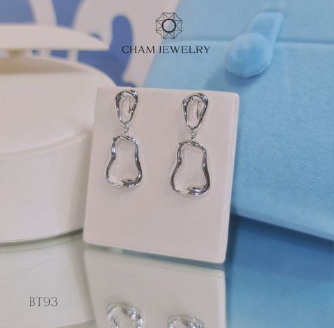 Hoa Tai BT93 CHAM JEWELRY (Barcode CYB30).