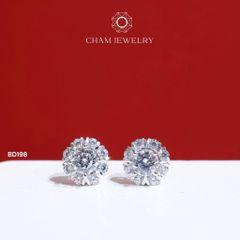 Hoa Tai BD198 CHAM JEWELRY, Chủ 4.5mm (Barcode TBD1149).