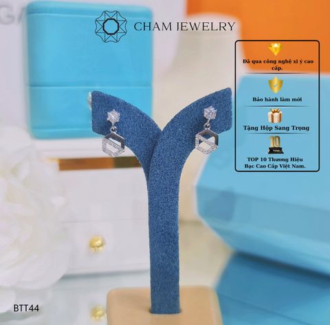 Hoa Tai BT44 CHAM JEWELRY, Chủ 3.0mm .