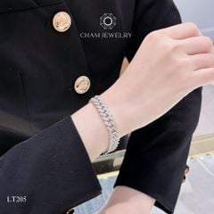 Lắc Tay LT205 CHAM JEWELRY, Bản 10.0mm (Barcode TLBC690-TLBC746).