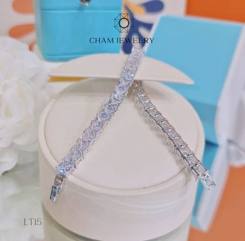 Lắc Tay CHAM JEWELRY LT15, Đá Baget 5.0mm (Barcode TLT514).