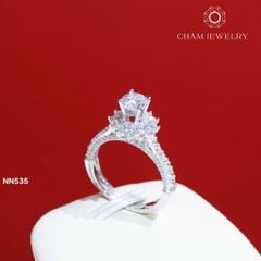 Nhẫn Nữ NN535 CHAM JEWELRY, Chủ 5.5mm (Barcode TNN1500)