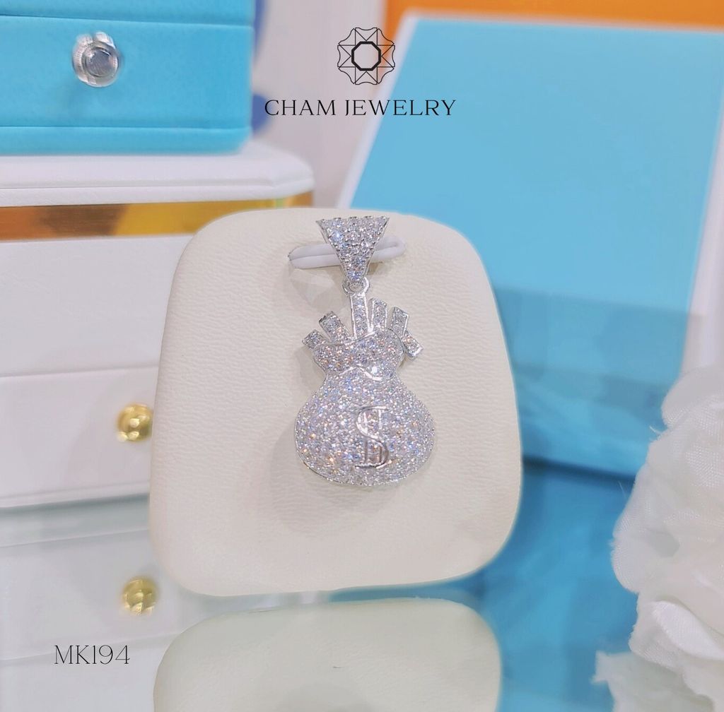Mặt Dây Chuyền MK194 CHAM JEWELRY, Mặt Túi Tiền (Barcode TMA846).