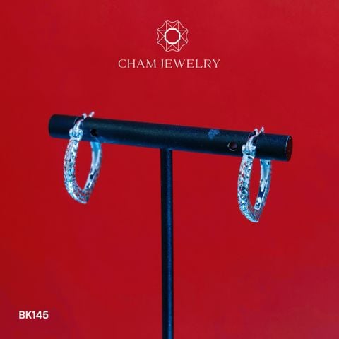 Hoa Tai CHAM JEWELRY BK145 ( Barcode CB7778)