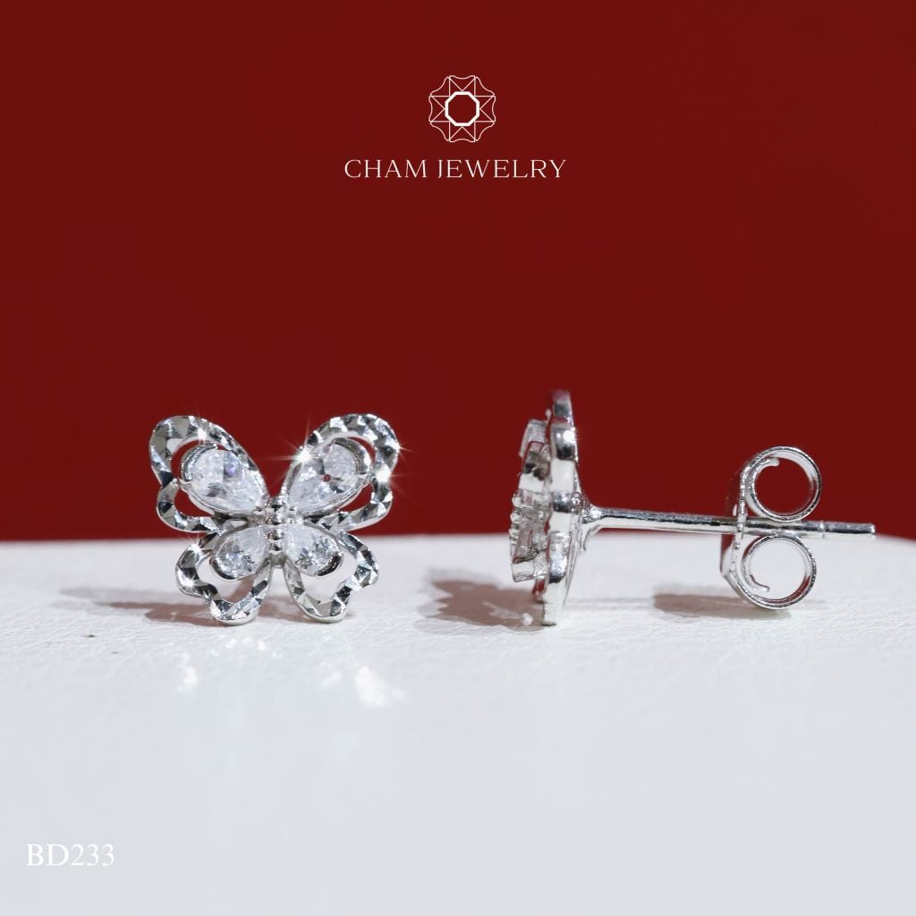 Hoa Tai BD233 CHAM JEWELRY (Barcode TBD1228).