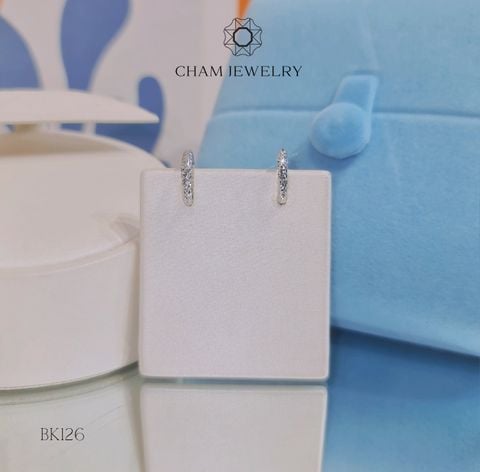 Hoa Tai BK126 CHAM JEWELRY (Barcode TBK301)