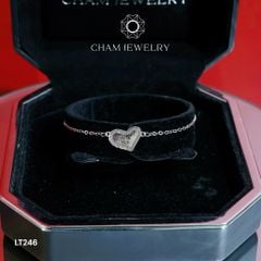 Lắc Tay LT246 CHAM JEWELRY, Free Size ( Barcode CCTLT027)