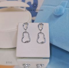 Hoa Tai BT93 CHAM JEWELRY (Barcode CYB30).
