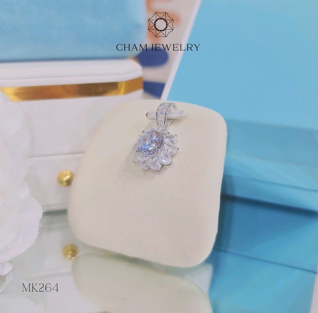 Mặt Dây Chuyền MK264 CHAM JEWELRY, Chủ 8.0mm.