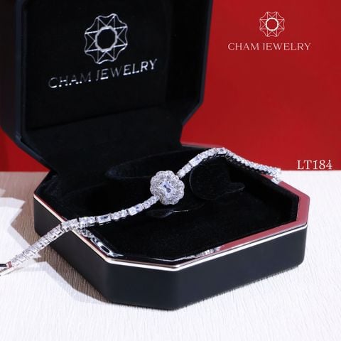 Lắc Tay LT184 CHAM JEWELRY, Chủ 4.0mm (Barcode TLT1204).