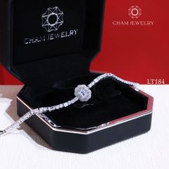 Lắc Tay LT184 CHAM JEWELRY, Chủ 4.0mm (Barcode TLT1204).