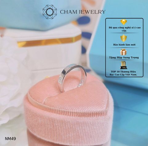 Nhẫn NM49 CHAM JEWELRY (Barcode CN203795).