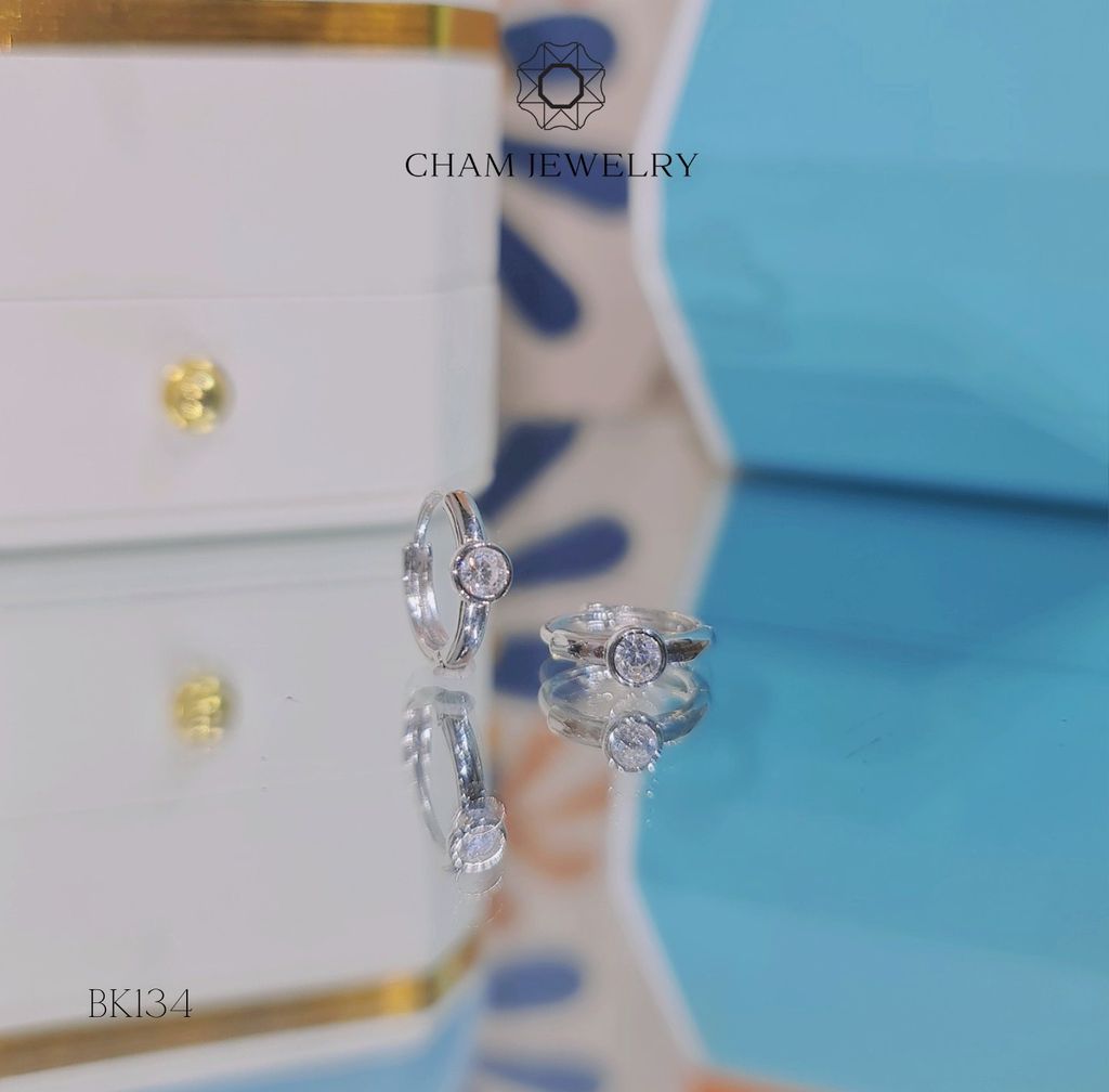 Hoa Tai BK134 CHAM JEWELRY.
