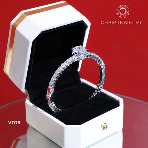 Vòng Tay CHAM JEWELRY VT06, Chủ 10mm (Barcode TV49).