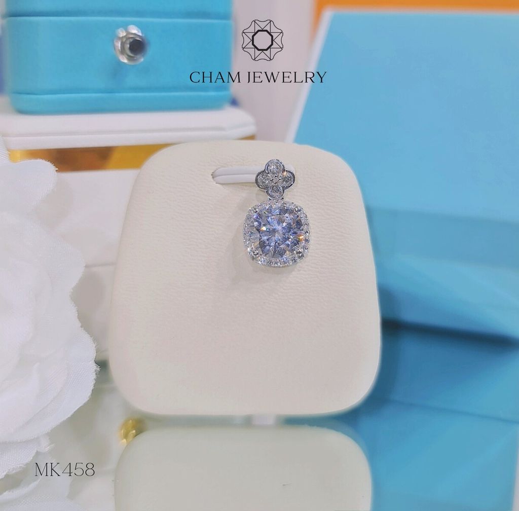 Mặt Dây Chuyền MK458 CHAM JEWELRY, Chủ 9.0mm (Barcode TMA1569).