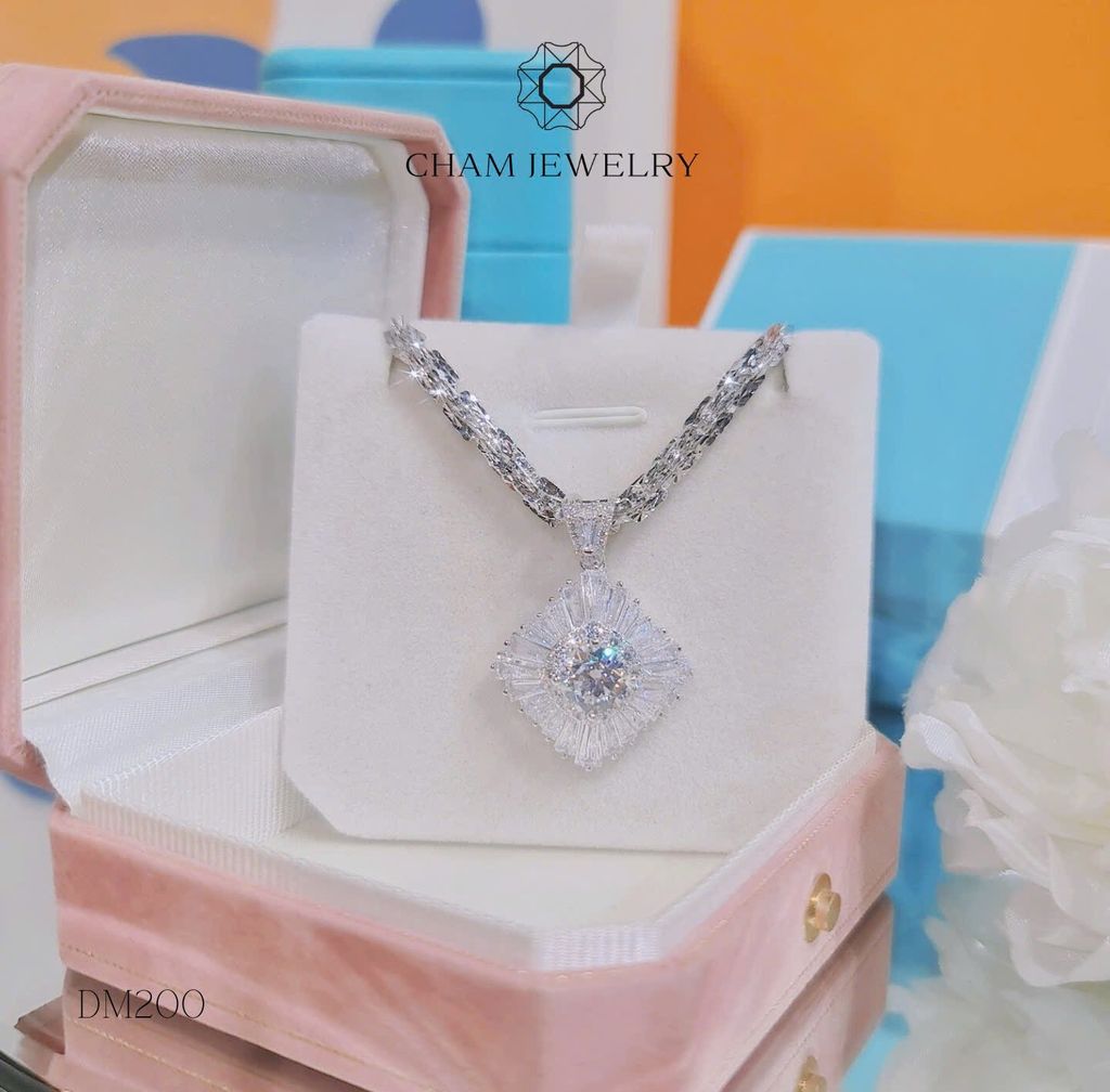 Dây Chuyền MK200-DX03 45cm CHAM JEWELRY, Chủ 7.5mm.