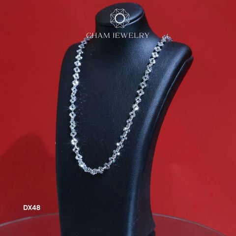 Dây Xoắn DX48 CHAM JEWELRY, Dây Xoắn Hoa Bản 4.0mm (Barcode TDBC777).