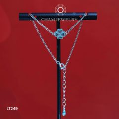 Lắc Tay LT249 CHAM JEWELRY, Free Size Bản 9.0mm (Barcode CCTLT031)