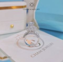 Nhẫn Nữ CHAM JEWELRY NN420, Chủ 6.5mm (Barcode CNTN473).