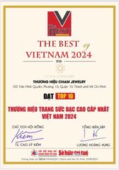 Dây Chuyền CHAM JEWELRY D51, Dây Liền Mặt Cỏ 4 Lá Cao Cấp (Barcode CXL50046).