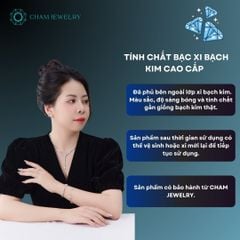 Lắc Tay LT43 CHAM JEWELRY, Bi 4.0mm.