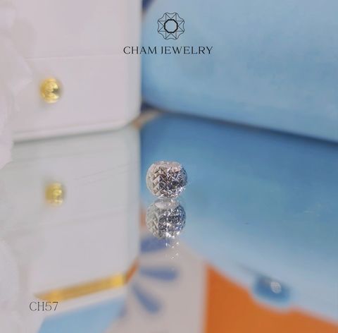 Charm CH57 CHAM JEWELRY. Châu Xỏ Cắt Máy 8.0mm(Barcode TMX4-TCH786).