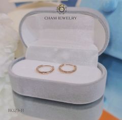 Hoa Tai BK129 CHAM JEWELRY (Barcode CYB1572).