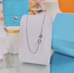 Dây chuyền CHAM JEWELRY DK105 , Dây Chữ Cong ( Barcode H2D93).
