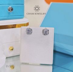 Hoa Tai BV113 CHAM JEWELRY, Chủ 5.0mm (Barcode CTP113).