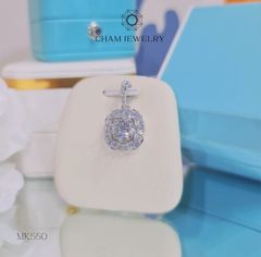 Mặt Dây Chuyền MK550 CHAM JEWELRY, Chủ 6.5mm.
